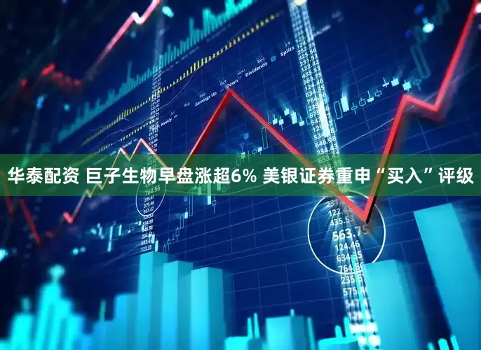 华泰配资 巨子生物早盘涨超6% 美银证券重申“买入”评级