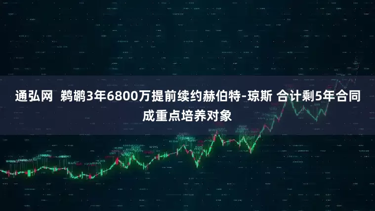 通弘网  鹈鹕3年6800万提前续约赫伯特-琼斯 合计剩5年合同成重点培养对象